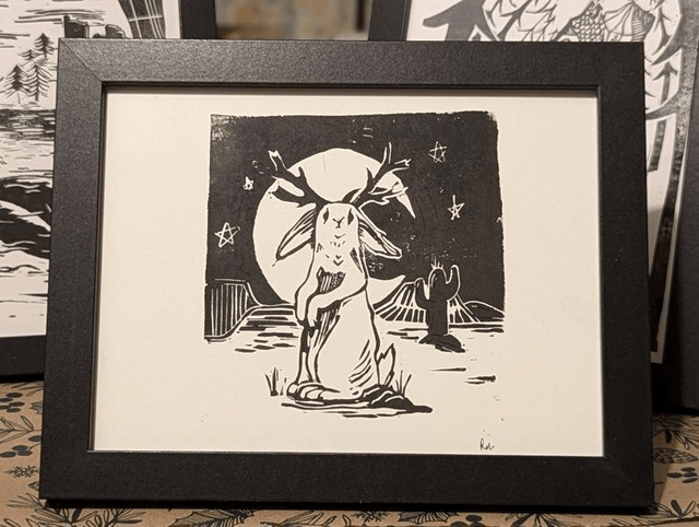 Le Jackalope - Série "Cryptides" #1