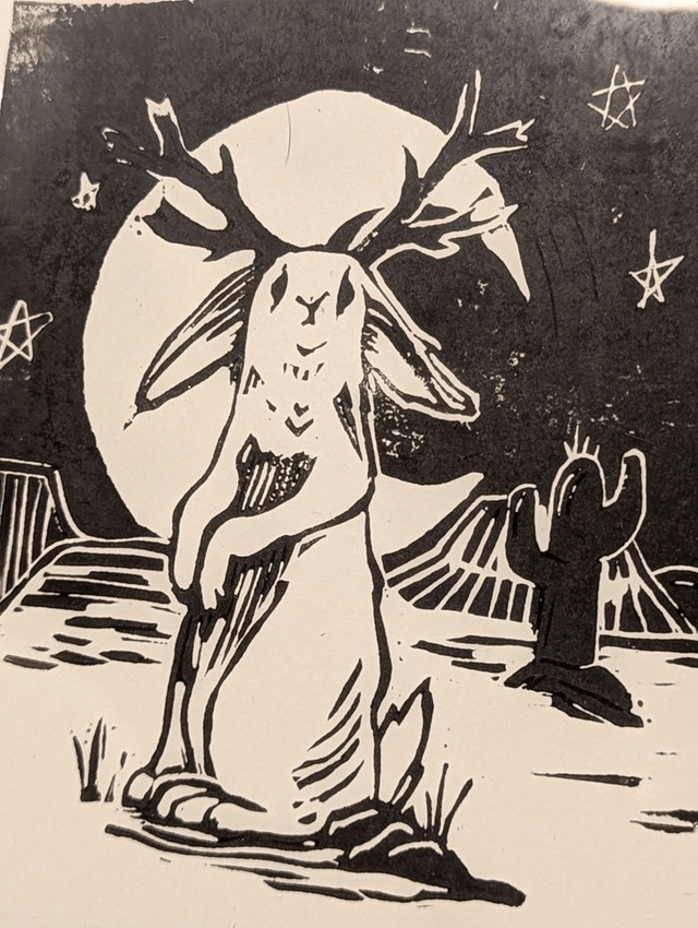 Le Jackalope - Série "Cryptides" #1