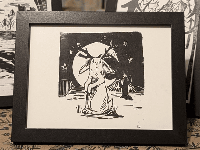 Le Jackalope - Série &quot;Cryptides&quot; #1